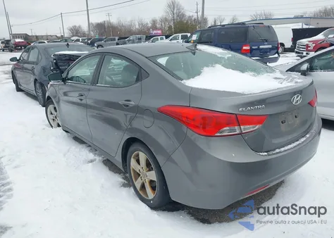 2011 Hyundai Elantra Gls from USA, damaged, VIN 5NPDH4AE0BH047451